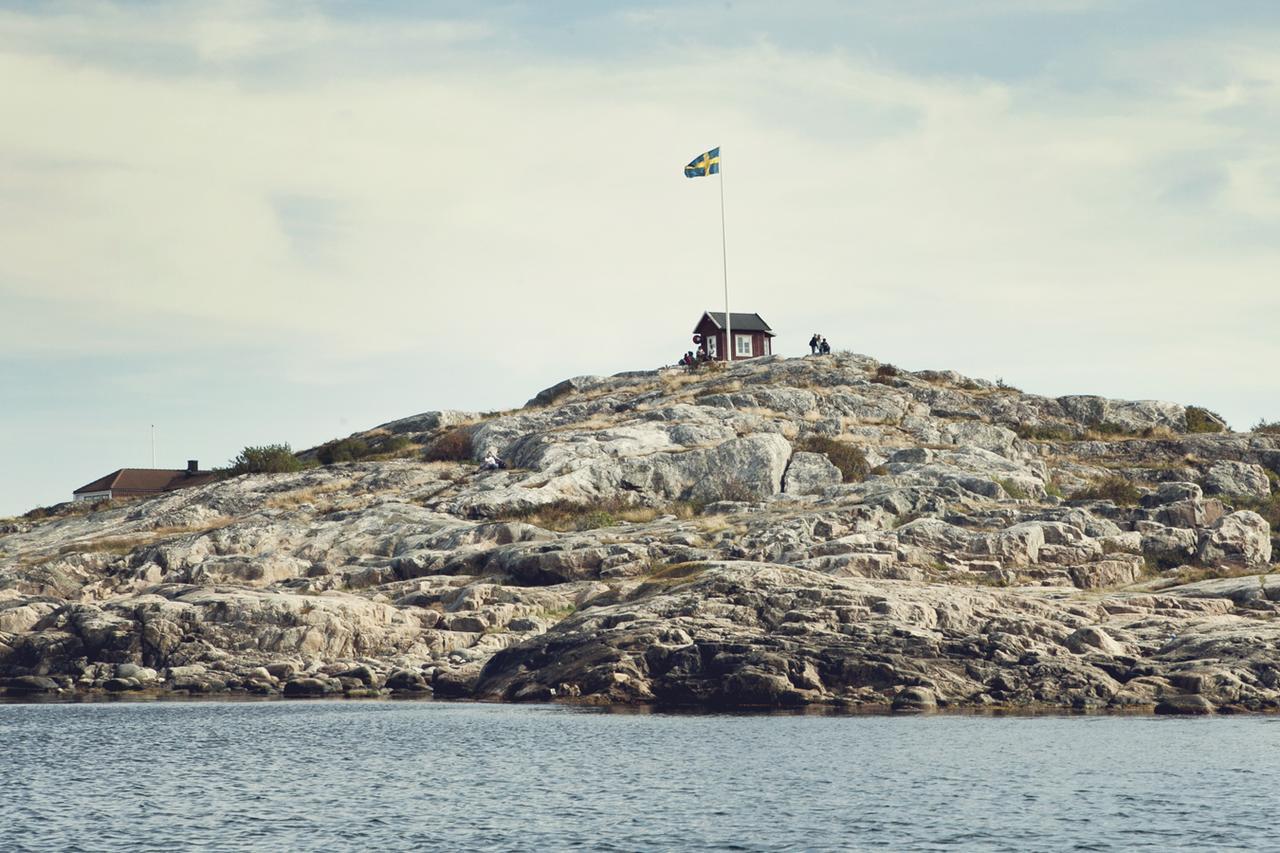 Kajkanten Vrångö Bagian luar foto